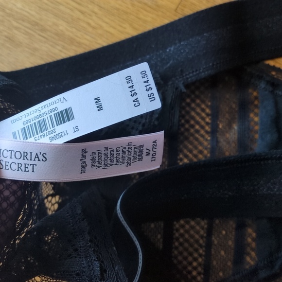 Bundle of Victoria's Secret label panties brand new with tags!! Mesh,rhinestones - Picture 7 of 10